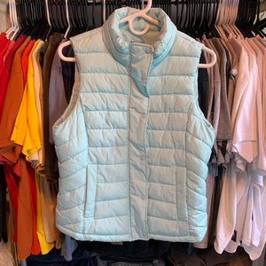 Womens baby blue gap vest
